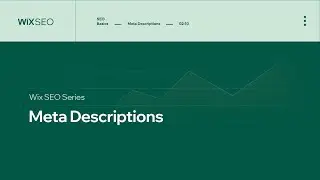 How to Write Meta Descriptions for Your Web Pages | Wix SEO