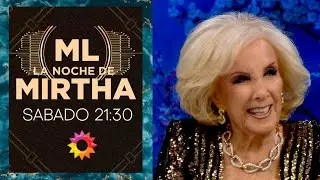 ¡LA MESAZA DE MIRTHA ESTÁ LISTA! Los invitados del sábado 28 de septiembre a las 21:30