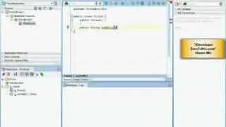 Oracle Developer - Creating Your First Java Class