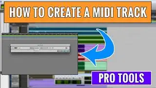 How To Create And Configure A Midi Track In Pro Tools -- OBEDIA.com Pro Tools Training