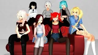 [MMD x Fem Mystic Messenger] Love You Yeah {MODEL DL}