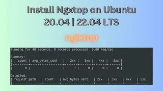 How to install Ngxtop on Ubuntu 20 04 | 22.04 LTS