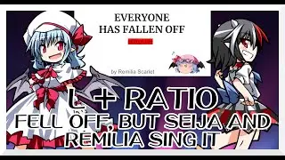 L + Ratio - Fell Off [Touhou Vocal Mix] / but Seija and Remilia sing it - FNF Covers