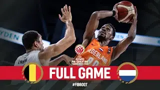 Belgium v Netherlands | Full Basketball Game | FIBA Olympic Pre-Qualifying Tournament 2023 Türkiye