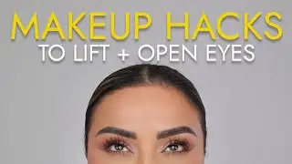 MAKEUP HACKS TO LIFT AND OPEN YOUR EYES | NINA UBHI