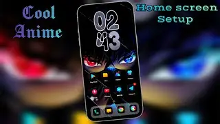 Insanely Customisation Dark Home Screen Setup For Xiaomi device's|With Hyperos(Miui)Themes🫶🏻❣️