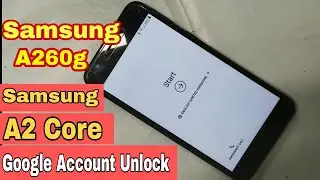 Samsung A2 Core (A260G) FRP Bypass Bangla | Reset Google Account Lock Latest Update 2021 Without pc