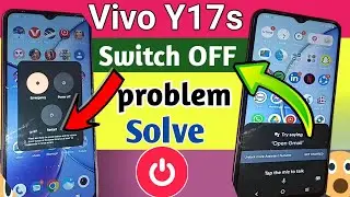 Vivo Y17s power off Restart option not show