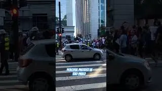 🇧🇷Peaceful Protest | Sao Paulo, Brazil | Avenida Paulista #protest #popular #brasil #politics