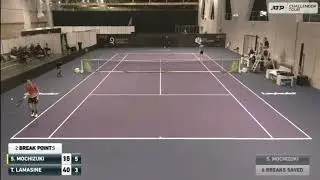 Shintaro Mochizuki (JPN) vs Tristan Lamasine (FRA), Quimper challenger, France, Q1