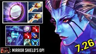 EPIC Sh*t Mirror Shield 2x Divine Rapier Queen vs Pro Storm 2x Bloodstone + Mirror Crazy 7.26 Dota 2