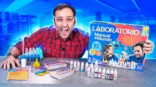 LABORATÓRIO MANUAL DO MUNDO: 85 experiências para fazer em casa