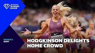 Keely Hodgkinson breaks BRITISH RECORD in London 800m - Wanda Diamond League 2024