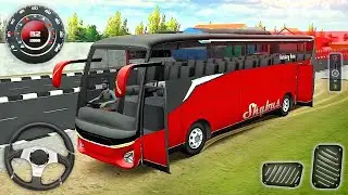 ES Bus Simulator Indonesia - Coach Bus Realistic Driving - Android GamePlay