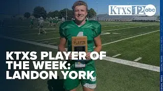 KTXS Player of the Week: Wall's Landon York