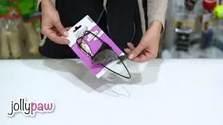 Игрушка для кошек, котов, котят, JOLLYPAW, Мышка, с креплением на дверь, плюшевая, 8 см/190см