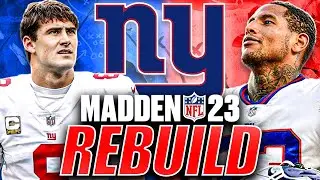 Rebuilding the New York Giants with Darren Waller on Madden 23 Franchise