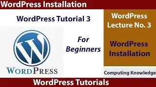 How to install WordPress on localhost || WordPress - 03 for beginners