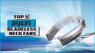 JISULIFE Bladeless Neck Fan | JISULIFE | Neck fan | portable neck fan