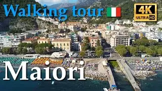 Maiori (Campania), Italy【Walking Tour】4K