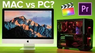 $1350 PC vs $3000 5K iMac for Video Editing - FCX & Premiere