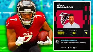 I finally wore the worst alternate uniforms in the NFL... Madden 24 Atlanta Falcons Franchise