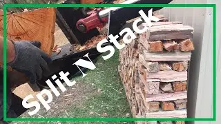 How I Split ‘N’ Stack Firewood