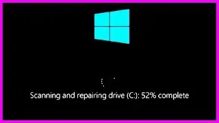 Disable / Fix automatic scanning and repairing drive windows 10