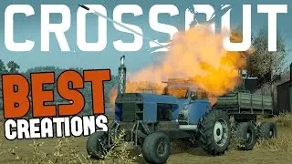 Crossout Best Creations - MAMMOTH CANNON TRACTOR, Drag Racer & More! - Crossout Gameplay