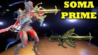 Warframe Soma Prime | High Speed Crit Rifle