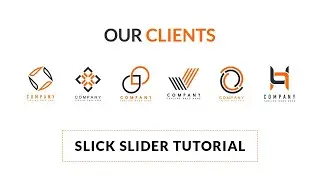 How to use Slick Slider for your Website | Client Logo Slider