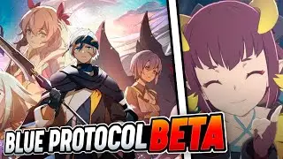 EMPEZAMOS CON LA AVENTURA PROBANDO ESTE MARAVILLOSO JUEGAZO! - Blue Protocol BETA CERRADA