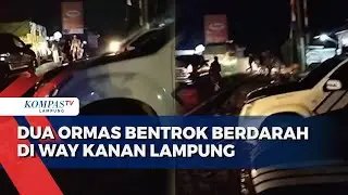 2 Ormas Bentrok Berdarah di Way Kanan Lampung