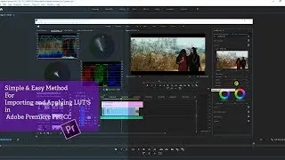 Simple & Easy Method For Importing and Applying LUT'S in Adobe Premiere Pro CC I Premiere Pro  2020