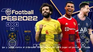 🆕 eFOOTBALL PES 2022 PPSSPP LATEST TRANSFERS 2022 + KITS CAMERA PS5 & UPDATE FACES BEST GRAPHICS HD