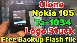 Nokia Clone 105 Ta 1034 Logo hang|How Flash China Clone Nokia Keypad Phone|Urdu Arabic English file