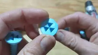 3D printed PLA wood screw & driver bit
