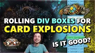 Over 1300 div cards from 1 boss?! - Atlas strategies - Based or cringe? - PoE #873