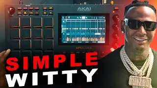 Making a Moneybagg Yo Type Beat on the Akai MPC Live 2