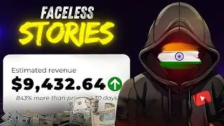 Create a Profitable Faceless Stories YouTube Channel in India | Full Course