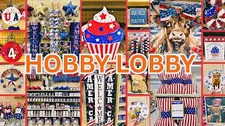 👑🔥🛒 HOBBY LOBBY 4th of July 2025 Shop With Me!! More New Home Decor at Hobby Lobby!! 👑🔥🛒