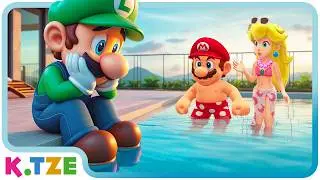 He CAN’T Swim. Nobody knows 💦😔 Super Mario Odyssey Story