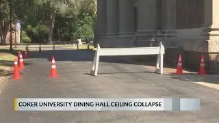 'Surreal experience': Coker students recall moments after ceiling collapse from pipe burst