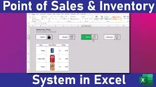 How do I create a Point-of-Sales (POS) application in Excel? Part-1