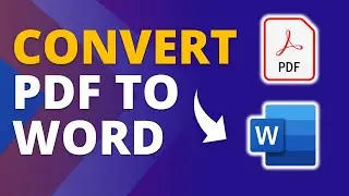 How to convert a PDF to Word for FREE! 🔥[TECH TRICKS!]