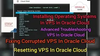 Fix Corrupted VPS In Oracle Cloud / Install Operating Systems / Reset Your VPS