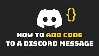 How To Add Source Code To Your Discord Messages In 2024 (Add Code Block To Discord Message)