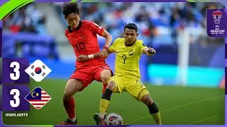 #AsianCup2023 | Group E : Korea Republic 3 - 3 Malaysia