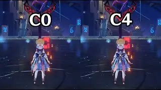 the difference in POWER LEVEL of c0 to c4 ayaka