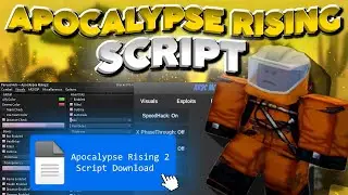 APOCALYPSE RISING 2 SCRIPT [ AIMLOCK - AIMBOT - ITEM ESP - WALKSPEED - OP ]